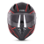 W-Tec Integrált bukósisak W-TEC Vesco Fényes Fekete-Kék XS (53-54)