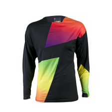 W-Tec Motocross felső W-TEC Enfryso fekete-spektrum XS motocross mez