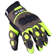 W-Tec Motocross kesztyű W-TEC Derex GID-30007 fekete-sárga L motoros kesztyű