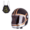 W-Tec Motoros bukósisak W-TEC V135 Fiber Glass Black XXL(63-64)
