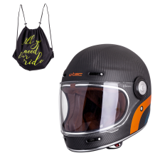 W-Tec Motoros bukósisak W-TEC V135 Matt Carbon XL(61-62) bukósisak