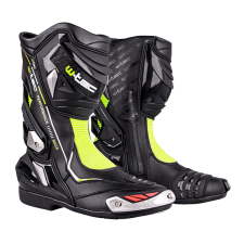 W-Tec Motoros csizma W-TEC Beastor fekete-zöld 47 motoros csizma