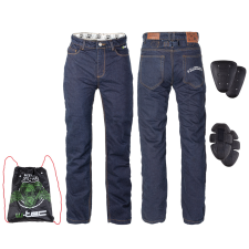 W-Tec Motoros farmer nadrág W-TEC Resoluto kék S motoros nadrág