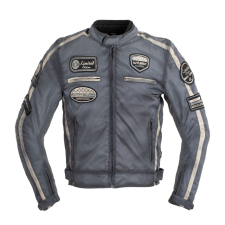 W-Tec Motoros kabát W-TEC Patriot szürke 6XL motoros kabát