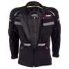 W-Tec Motoros kabát W-TEC Sokar fekete M