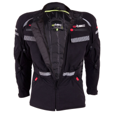 W-Tec Motoros kabát W-TEC Sokar fekete M motoros kabát