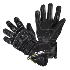 W-Tec Motoros kesztyű W-TEC Supreme EVO fekete L motoros kesztyű