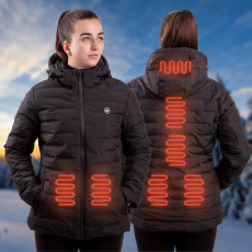 W-Tec Női fűthető kabát W-TEC HEATborg Lady fekete XL
