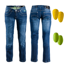W-Tec Női motoros farmer nadrág W-TEC B-2012 kék 39 motoros nadrág