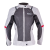 W-Tec Női motoros kabát W-TEC Lucina szürke-krémfehér 3XL