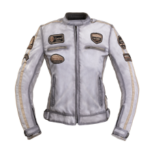 W-Tec Női motoros kabát W-TEC Virginia fehér XXL motoros kabát