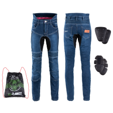 W-Tec Női motoros nadrág W-TEC Biterillo Lady kék M motoros nadrág