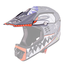 W-Tec Pótsild W-TEC FS-605 sisakhoz Skull Smile sporteszköz kiegészítők