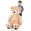 W-web Dorel - bézs színű plüss mackó - 140cm