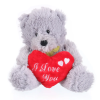 W-web Horace - plüss maci szívvel - 28cm
