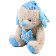 W-web Kék alvótárs plüss kutya - 42cm plüssfigura