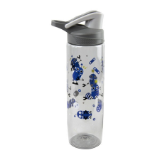 WABO Kulacs WABO műanyag BPA mentes 750 ml szürke robotos kulacs, kulacstartó