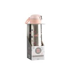 WABO Termosz, rozsdamentes acél, 420 ml, WABO, Flamingó , ezüst termosz