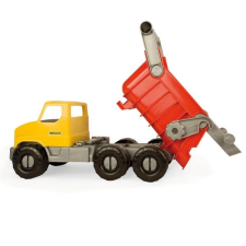 Wader : City Truck billentős dömper, 48 cm autópálya és játékautó