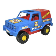 Wader : Color cars Jeep - kék-piros (37091) (37091) autópálya és játékautó