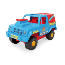 Wader Color cars Jeep kisautó - Kék autópálya és játékautó