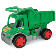 Wader Gigant Truck Farmer dömper játékautó - Zöld/szürke autópálya és játékautó