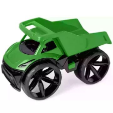 Wader : maximus billencs, 59 cm - zöld autópálya és játékautó