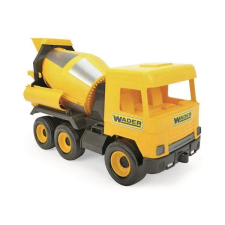 Wader Middle Truck Betonkeverő autó 43cm sárga (32124) (wa32124) autópálya és játékautó