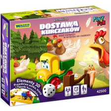 Wader Play & Fun: Chicken Delivery - Csirkefuvar társasjáték (42500) (W42500) társasjáték