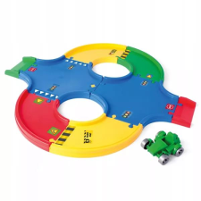 Wader : Play Tracks Basic alap keresztutas pályaszett 1,8 méter (53002) (wader53002) autópálya és játékautó