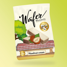  Wafer Moments Hazelnut Cream mogyorós ostya 120g Szavatossági idő: 2024-03-09 csokoládé és édesség