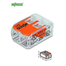 WAGO 221-412 Compact vezetékösszekötő (100db/csomag) villanyszerelés