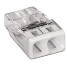 WAGO 2273-202 COMPACT vezetékösszekötő - Áttetsző (100db/csomag) (2273-202) asztali számítógép kellék