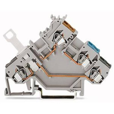 WAGO HUNGÁRIA Kft. 3 vezetékes átmenő sorkapocs, szürke, Wago, 280-563 villanyszerelés