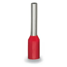 WAGO HUNGÁRIA Kft. WAGO 216-263 ÉrvéghüvelyHüvely 1mm2 / AWG18 szigetelt, piros villanyszerelés