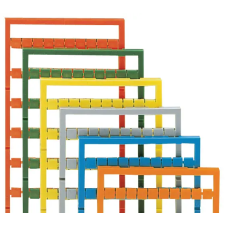 WAGO HUNGÁRIA Kft. WAGO 248-502/000-024 Mini-WSB jelölőkártyakártyaként, fehér villanyszerelés