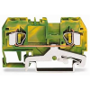 WAGO HUNGÁRIA Kft. WAGO 281-907/999-950 2 vezetékes földelő sorkapocs4 -mm2, zöld-sárga