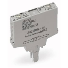 WAGO HUNGÁRIA Kft. WAGO 286-364 Rel24VDC, szürke villanyszerelés