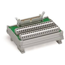WAGO HUNGÁRIA Kft. WAGO 289-508 Interfészmodulapacsatlakozóval a DIN41651 szerint 50 pólusú villanyszerelés