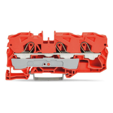 WAGO HUNGÁRIA Kft. Wago 3 vezetékes átmenő sorkapocs narancssárga (2016-1302) villanyszerelés