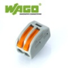 WAGO Wago karos (kapcsos) vezeték összekötő, 2 vezeték nyílásos