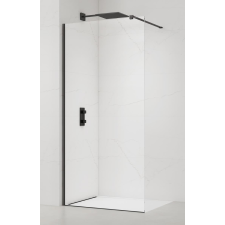 Walk-in zuhanyparaván 105 cm SAT PVD Gun metal SATBWI105PRGM kád, zuhanykabin