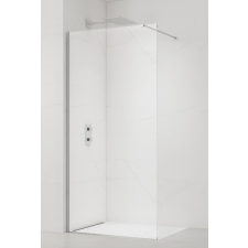 Walk-in zuhanyparaván 130 cm SAT króm SATBWI130PR kád, zuhanykabin