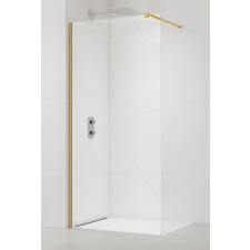 Walk-in zuhanyparaván 65 cm SAT aranyfényű SATBWI65PRZ kád, zuhanykabin