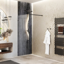 Walk-in zuhanyparaván 80 cm Roth MELINA line MI TWF 080200 NPE kád, zuhanykabin