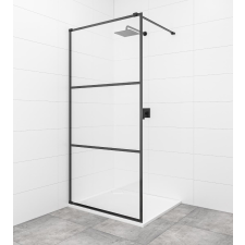  Walk-in zuhanyparaván / ajtó 100 cm SAT Walk-in SATBWI100CPPAC kád, zuhanykabin
