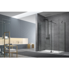Walk-in zuhanyparaván / ajtó 100x90 cm SAT Walk-In SATBWI10090PACROZC fürdőszoba kiegészítő