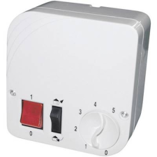 Wallair Szellőző ventilátor fordulatszám szabályzó, 95W, fehér, Wallair DZR (20100248) beépíthető gépek kiegészítői