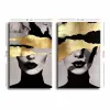  Wallity Decorative Canvas Painting (2 Pieces) Multicolor 2P4570GSC-019