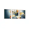  Wallity Decorative Framed MDF Painting (3 Pieces) Multicolor Huhu219 - 50 x 70